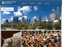 Tablet Screenshot of consolidatedtrading.com